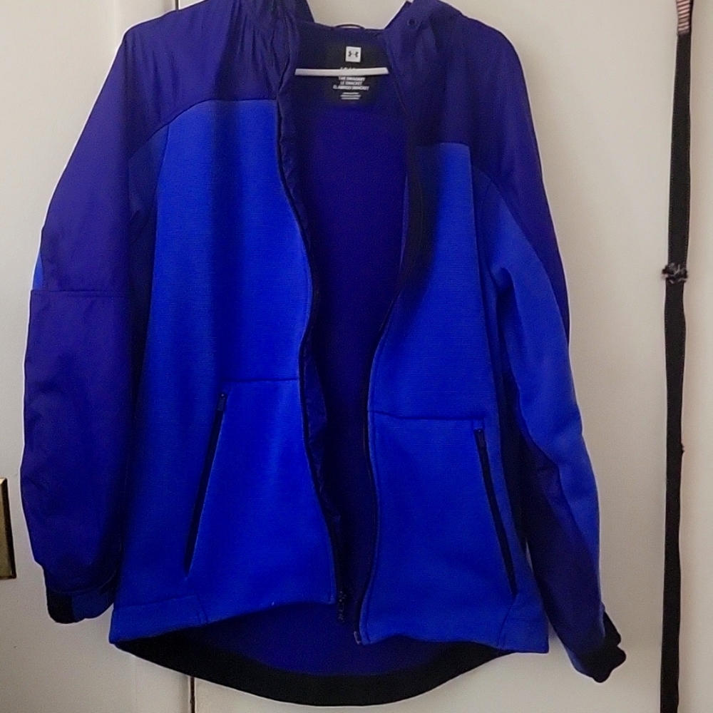 - Under Armour swacket sweater blue large men's